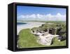 Skara Brae is a Neolithic village. Orkney islands, Scotland.-Martin Zwick-Framed Stretched Canvas