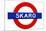 Skaro Subway Sign Travel Poster-null-Mounted Poster