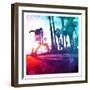 Skate On The Boardwalk-Milli Villa-Framed Art Print