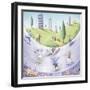 Skate Park-Jo Parry-Framed Giclee Print