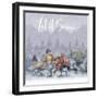 Skate Party 7c-Margaret Wilson-Framed Giclee Print