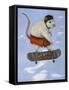 Skate Rat Pro-Leah Saulnier-Framed Stretched Canvas