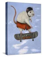 Skate Rat Pro-Leah Saulnier-Stretched Canvas