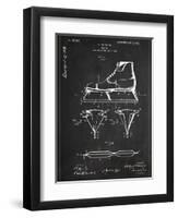 Skate-Patent-Framed Art Print