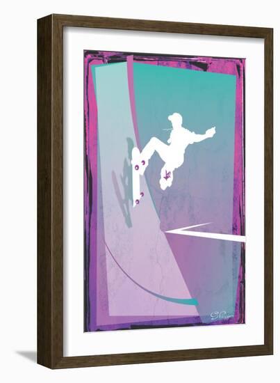 Skate-Sloane Addison  -Framed Art Print