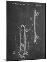 Skateboard Patent 1980-null-Mounted Art Print