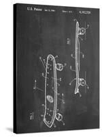 Skateboard Patent 1980-null-Stretched Canvas