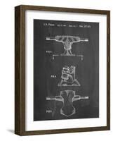 Skateboard Trucks Patent-null-Framed Art Print