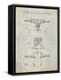 Skateboard Trucks Patent-Cole Borders-Framed Stretched Canvas