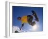 Skateboarder in Action on the Vert-null-Framed Premium Photographic Print