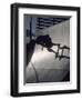 Skateboarder in Action on the Vert-null-Framed Photographic Print