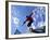 Skateboarder in Action on the Vert-null-Framed Photographic Print