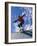 Skateboarder in Action on the Vert-null-Framed Photographic Print