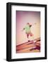 Skateboarder.Instagram Effect-soupstock-Framed Photographic Print