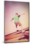 Skateboarder.Instagram Effect-soupstock-Mounted Photographic Print