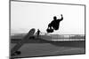 Skateboarder Jumping in a Bowl of a Skate Park-Will Rodrigues-Mounted Photographic Print