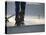 Skateboarder on Ramp-null-Stretched Canvas