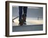 Skateboarder on Ramp-null-Framed Premium Photographic Print
