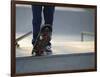 Skateboarder on Ramp-null-Framed Photographic Print