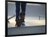 Skateboarder on Ramp-null-Framed Photographic Print