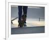 Skateboarder on Ramp-null-Framed Photographic Print