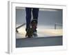 Skateboarder on Ramp-null-Framed Photographic Print