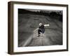 Skateboarder Performing Tricks-null-Framed Premium Photographic Print