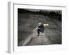 Skateboarder Performing Tricks-null-Framed Premium Photographic Print