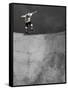 Skateboarder Performing Tricks-null-Framed Stretched Canvas