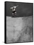 Skateboarder Performing Tricks-null-Framed Stretched Canvas