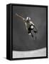 Skateboarder Performing Tricks-null-Framed Stretched Canvas