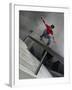 Skateboarder Performing Tricks-null-Framed Premium Photographic Print