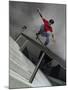 Skateboarder Performing Tricks-null-Mounted Premium Photographic Print