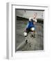 Skateboarder Performing Tricks-null-Framed Photographic Print