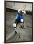 Skateboarder Performing Tricks-null-Framed Photographic Print