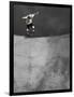 Skateboarder Performing Tricks-null-Framed Photographic Print