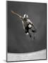 Skateboarder Performing Tricks-null-Mounted Photographic Print