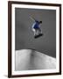 Skateboarder Performing Tricks-null-Framed Photographic Print