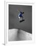 Skateboarder Performing Tricks-null-Framed Photographic Print