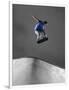 Skateboarder Performing Tricks-null-Framed Photographic Print