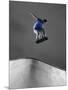 Skateboarder Performing Tricks-null-Mounted Photographic Print