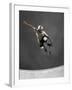 Skateboarder Performing Tricks-null-Framed Photographic Print