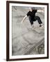 Skateboarder Performing Tricks-null-Framed Photographic Print