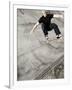 Skateboarder Performing Tricks-null-Framed Photographic Print