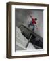 Skateboarder Performing Tricks-null-Framed Photographic Print