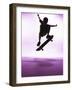 Skateboarder Silhouette-null-Framed Photographic Print