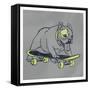 Skateboarding Chuck-Marcus Prime-Framed Stretched Canvas