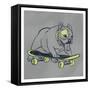 Skateboarding Chuck-Marcus Prime-Framed Stretched Canvas