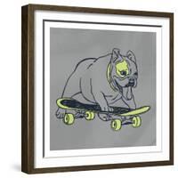 Skateboarding Chuck-Marcus Prime-Framed Premium Giclee Print