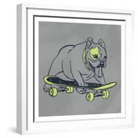 Skateboarding Chuck-Marcus Prime-Framed Premium Giclee Print